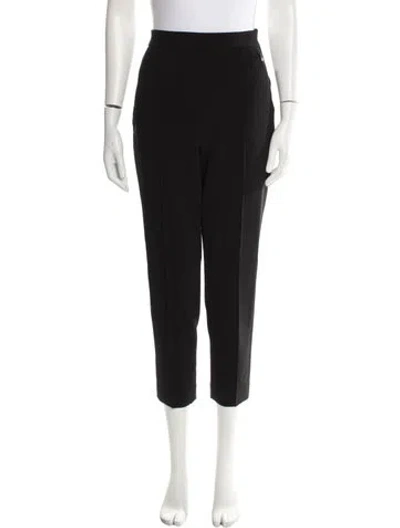 Pre-owned Burnett New York Straight Leg Pants In Black