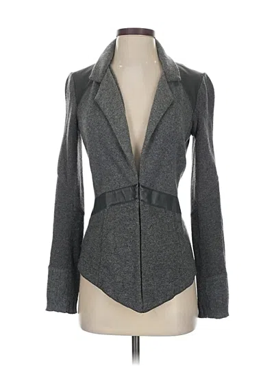 Pre-owned Burning Torch Cardigan Sweater In Gray