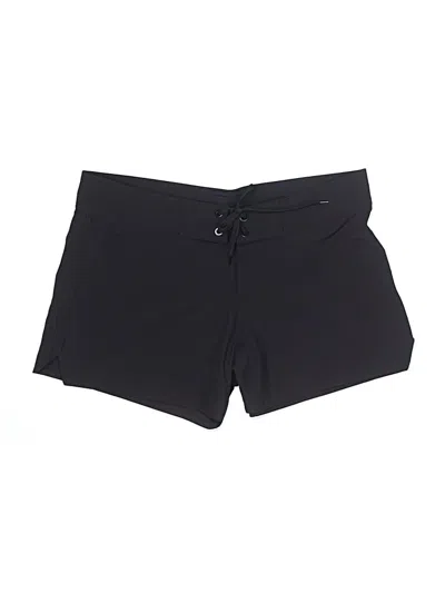 Pre-owned Burnside Board Shorts In Black