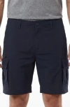 Burnside Cargo Shorts In Black