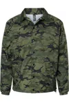 Burnside Coaches Jacket In Green