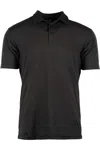 Burnside Dawn To Dusk Polo In Black