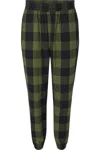 Burnside Flannel Jogger In Multi