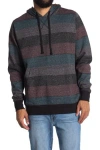 Burnside Fleece Pullover Hoodie In Multi