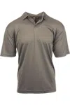 Burnside Burn Golf Polo In Gray