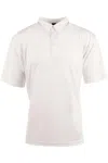 Burnside Burn Golf Polo In White