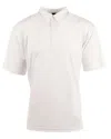 Burnside Burn Golf Polo In White