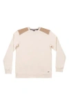 Burnside Heathered Long Sleeve T-shirt In Neutral