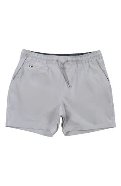 Burnside Hybrid Elastic Waist Shorts In Blue