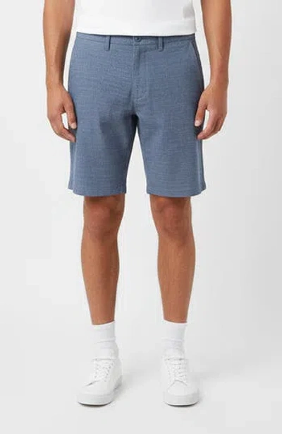 Burnside Hybrid Stretch Shorts In Blue