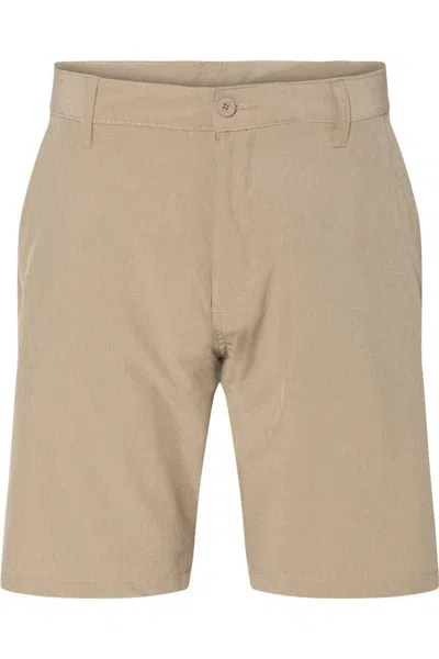 Burnside Hybrid Stretch Shorts In Gold