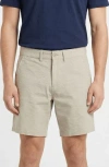 Burnside Hybrid Stretch Shorts In Gray