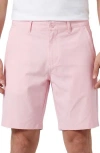 Burnside Hybrid Stretch Shorts In Pink
