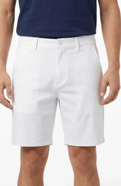 Burnside Hybrid Stretch Shorts In White