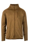 Burnside Knit Sweater Jacket In Coyote