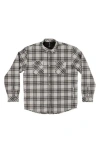 Burnside Long Sleeve Flannel Shirt In Multi