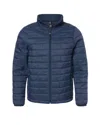 Burnside Men's Elemental Puffer Jacket In Navy In Blue