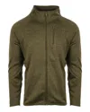 Burnside Men's Sponge Fleece Raglan Crewneck Sweatshirt In Green