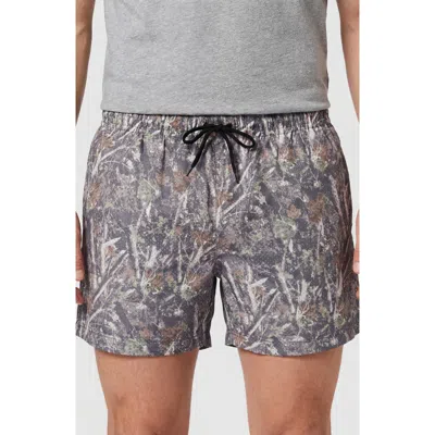 Burnside Mesh Basketball Shorts In Gray