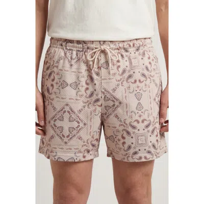 Burnside Mesh Basketball Shorts In Nude