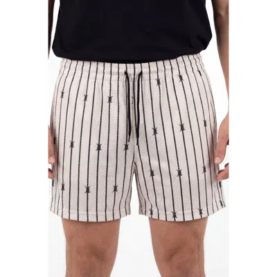 Burnside Mesh Basketball Shorts In White