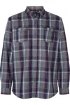 Burnside Perfect Flannel Work Shirt In Multi