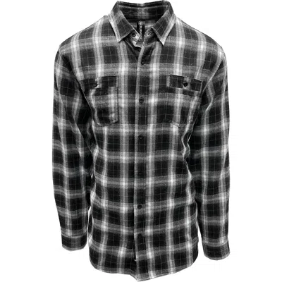 Burnside Perfect Plaid Flannel Work Shirt In Multi