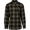 Burnside Perfect Plaid Flannel Work Shirt In Multi
