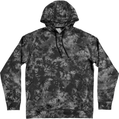 Burnside Performance Pullover Hoodie In Black