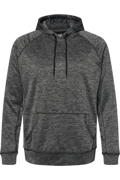 Burnside Performance Raglan Pullover Sweatshirt In Grey