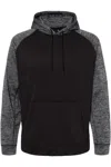 Burnside Performance Raglan Pullover Sweatshirt In Multi