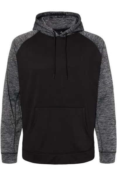 Burnside Performance Raglan Pullover Sweatshirt In Multi