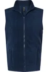 Burnside Polar Fleece Vest In Blue