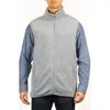 Burnside Polar Fleece Vest In Gray