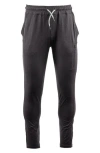 Burnside Soft Jersey Joggers In Heather Charcoal
