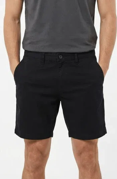 Burnside Stretch Twill Shorts In Blue