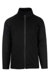 Burnside The Burn Zip Jacket In Black