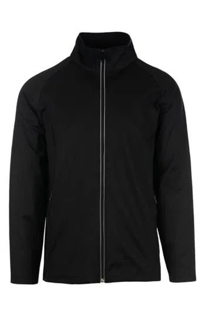 Burnside The Burn Zip Jacket In Black