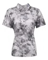 Burnside Women's Burn Golf Polo In Grey