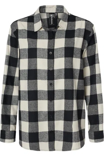 Burnside Women´s Boyfriend Flannel In Multi