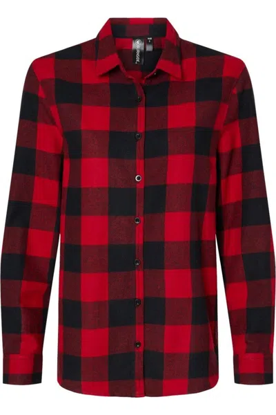 Burnside Women´s Boyfriend Flannel In Multi