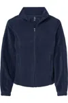 Burnside Women´s Polar Fleece Full-zip Jacket In Blue