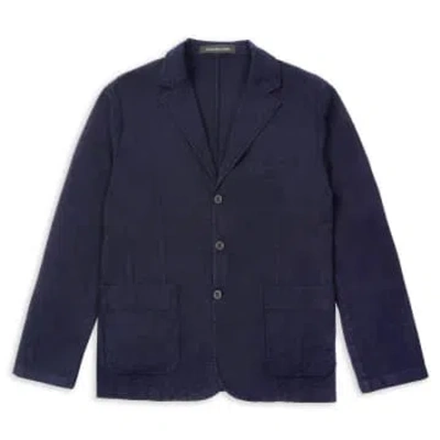Burrows And Hare Blazer In Blue