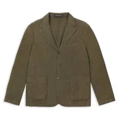 Burrows And Hare Blazer In Green