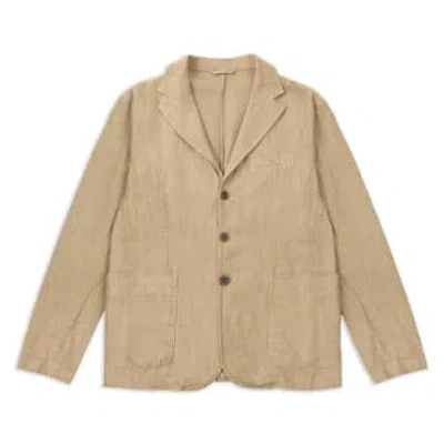 Burrows And Hare Blazer In Neturals