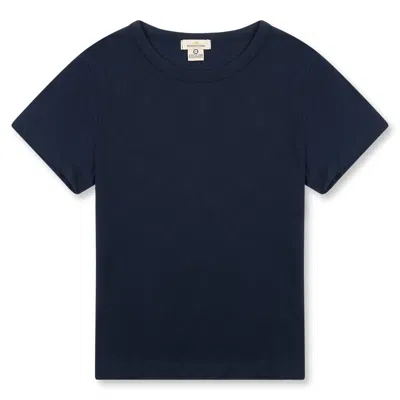 Burrows And Hare Blue Women's T-shirt - Navy