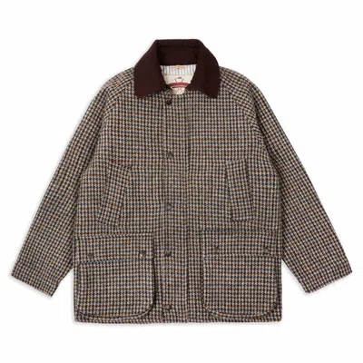 Burrows And Hare Men's Harris Tweed Cotswold Jacket In Gray