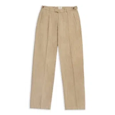 Burrows And Hare Trousers In Neturals