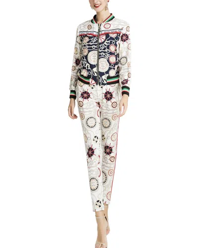 Burryco 2pc Jumpsuit In White