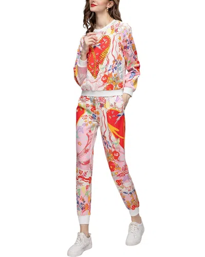 Burryco 2pc Sweatshirt & Pant Set In Multi